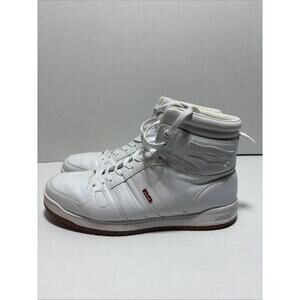 Levi Men's 521 BB Tennis shoes pebbled UL high top sneakers size 12
